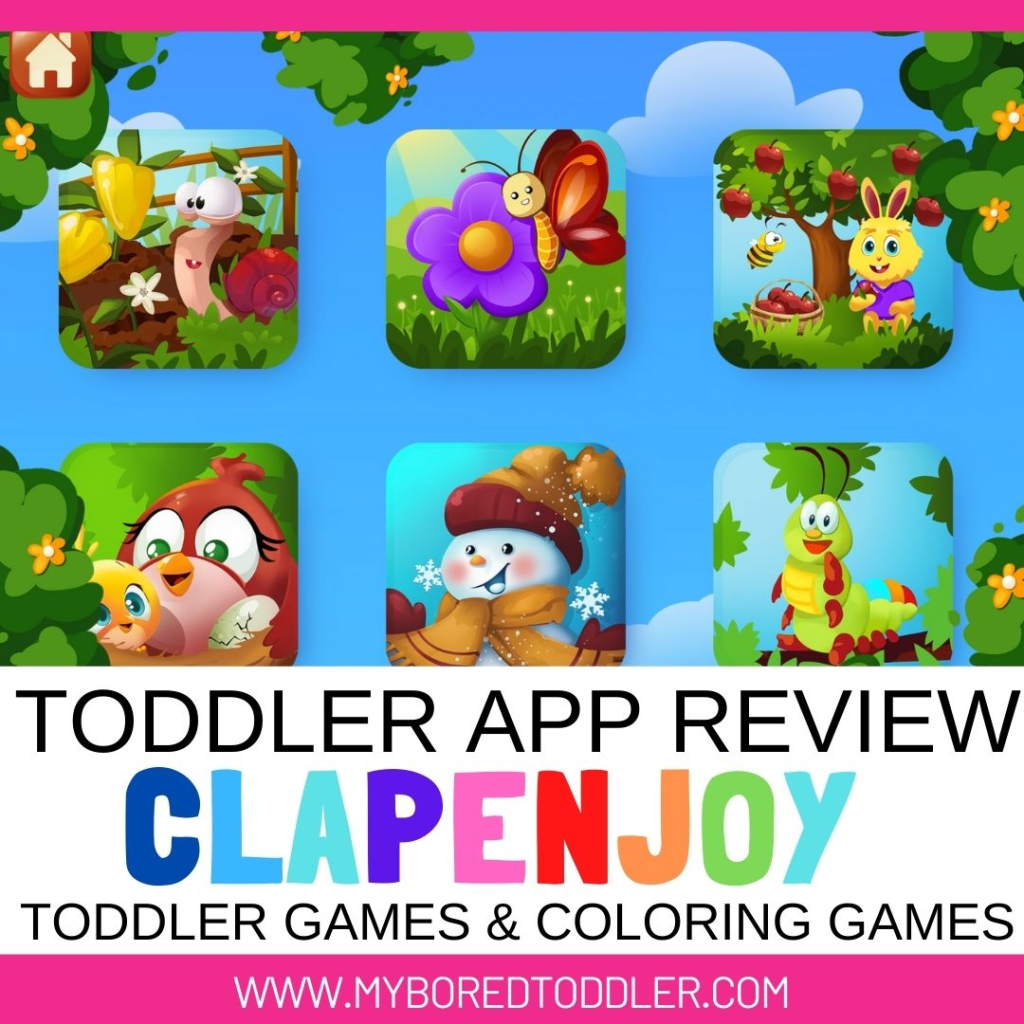 app Toddler Learning Games by Clapenjoy học tiếng anh online miễn phí cho trẻ em 