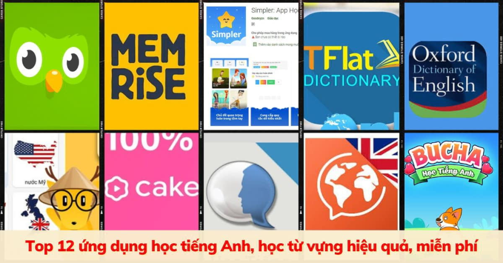 ứng dụng học tiếng anh trực tuyến miễn phí cho trẻ em