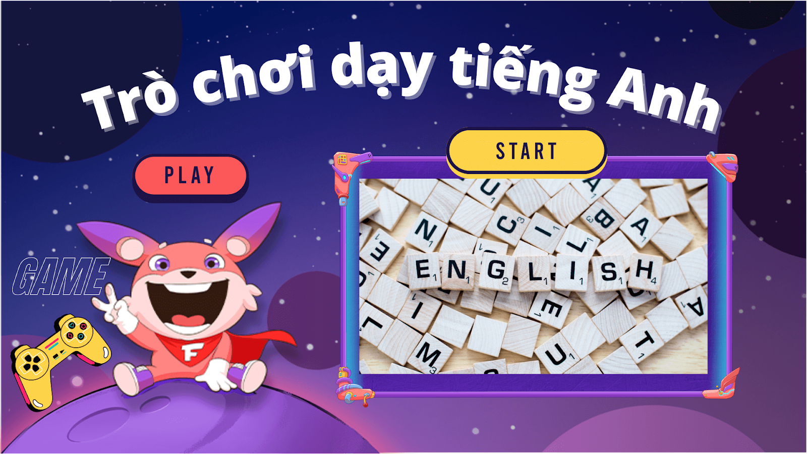 Kho Trò Chơi Cho Bé Học Tiếng Anh Online Miễn Phí