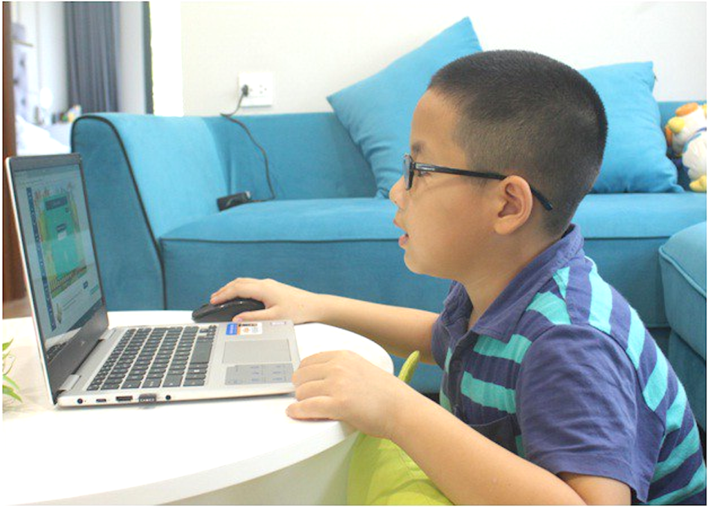 học anh văn trực tuyến cho trẻ em - tương tác với giáo viên nước ngoài