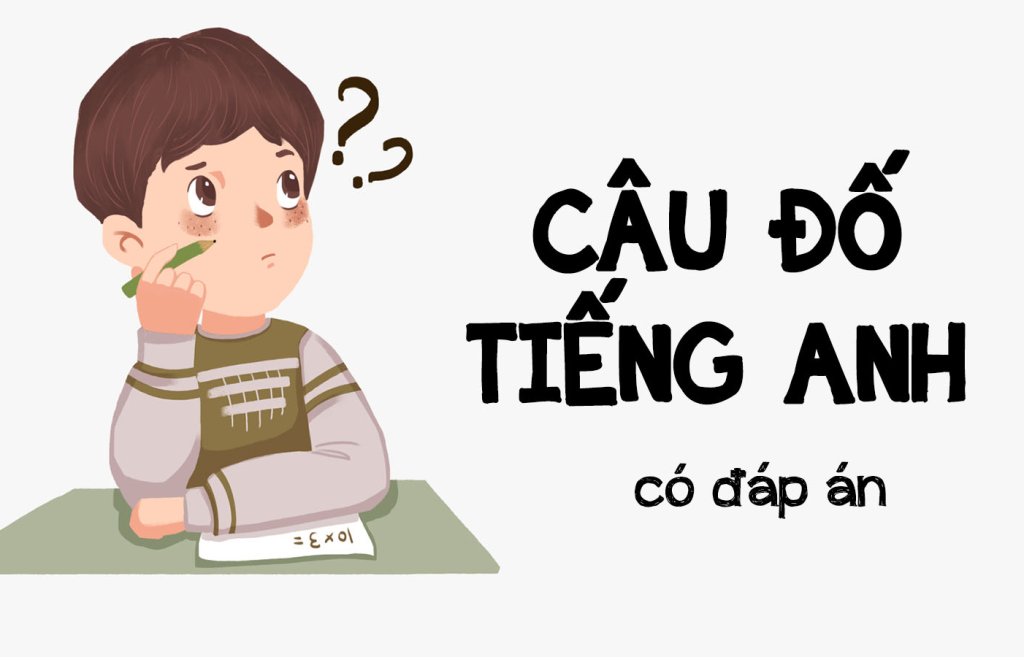 Một số câu đố tiếng Anh cho trẻ em