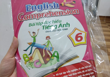 Hình ảnh thực tế cuốn English Comprehension - Bài Tập Đọc Hiểu Tiếng Anh Dành Cho Học Sinh Lớp 6
