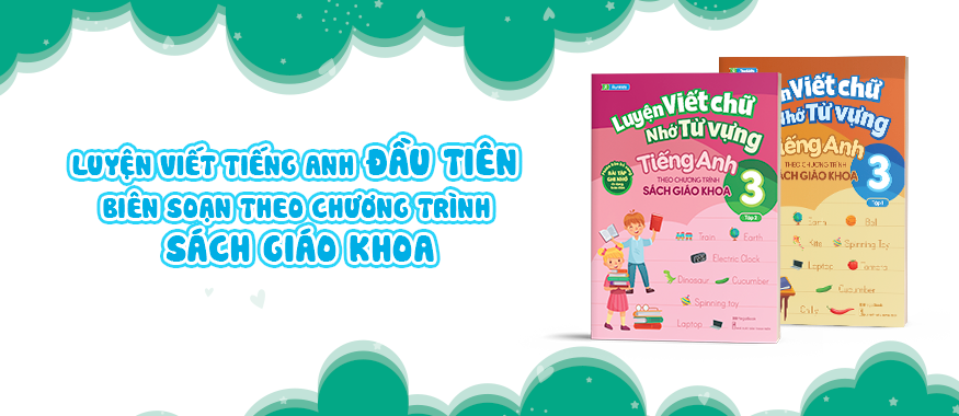 Tập Luyện Viết Chữ Nhớ Từ Vựng Tiếng Anh lớp 3 do Megabook phát hành