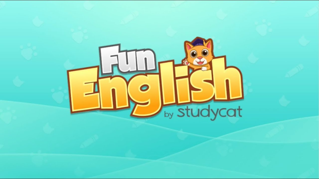 Ứng dụng Fun English by Studycat cung cấp nhiều trò chơi thú vị cho bé học từ vựng