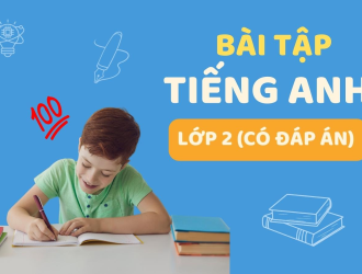 [Có Đáp Án] Bài Tập Ngữ Pháp Tiếng Anh Cho Bé Lớp 2