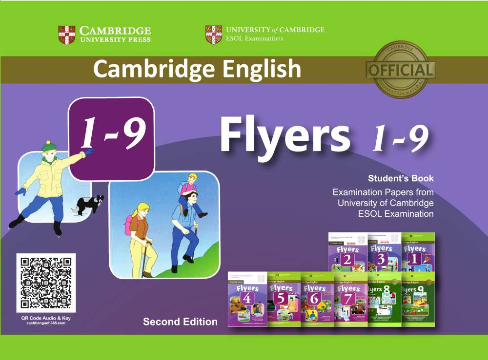 Bộ tài liệu Cambridge Flyers 1-9