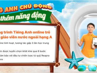 Khóa Tiếng Anh Hè Online Trẻ Em Theo Chuẩn Quốc Tế