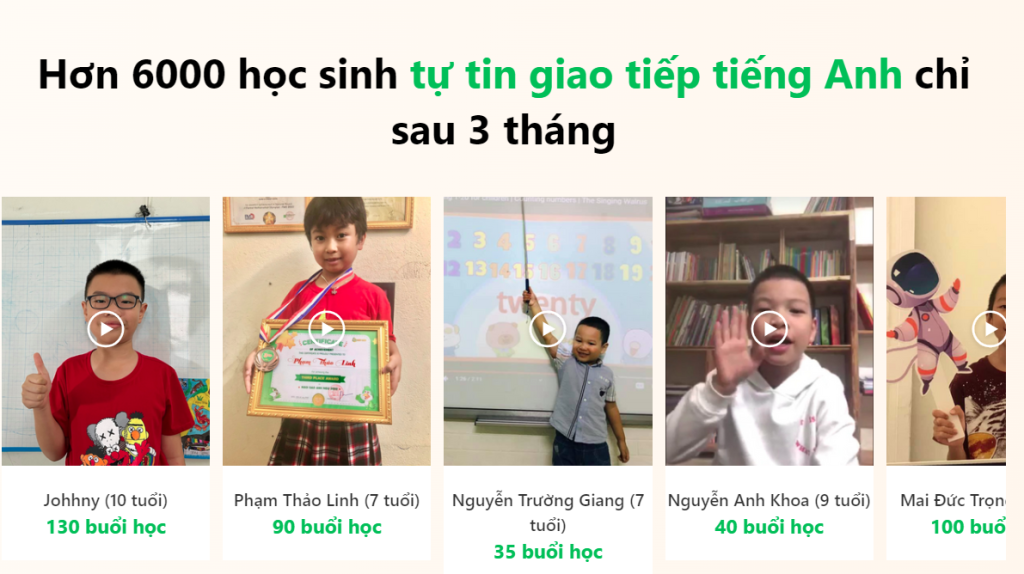 Chip Chip tự hào giúp hàng nghìn học sinh tự tin giao tiếp tiếng Anh