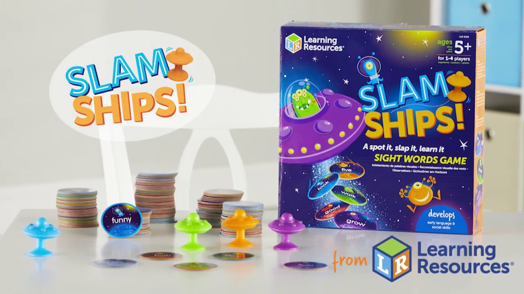 Slam Ships! Sight Words Game cho bé học tiếng Anh