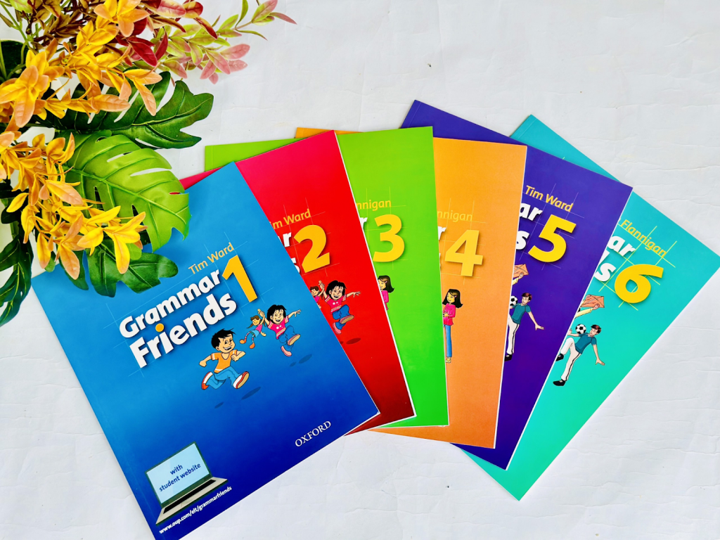 Bộ sách Grammar Friends cho bé học ngữ pháp