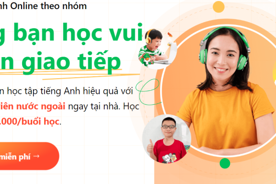 Học Tiếng Anh Trực Tuyến Nhóm Cho Bé: Lớp Học Tương Tác Gấp 3 Lần