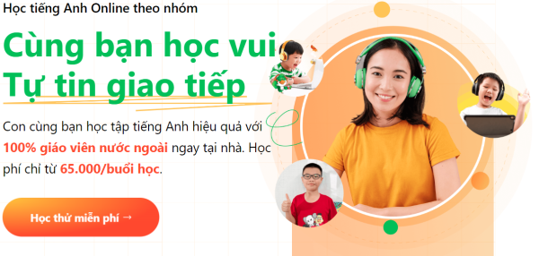 Học Tiếng Anh Trực Tuyến Nhóm Cho Bé: Lớp Học Tương Tác Gấp 3 Lần