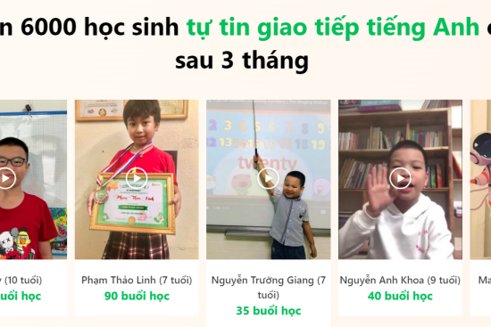 Học Tiếng Anh Online Cho Bé Lớp 4: Con Tự Tin Giao Tiếp Chỉ Sau 3 Tháng