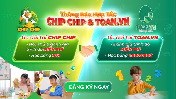 Chip Chip Hợp Tác Cùng Toan.vn: Cơ Hội Học Tập Toàn Diện Cho Bé