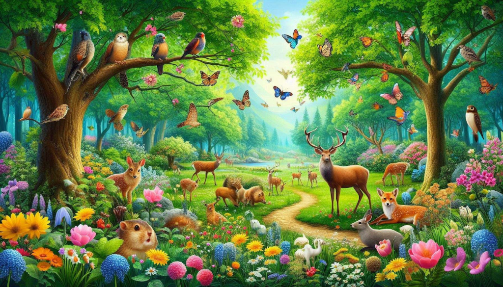 Chủ đề luyện nói cho bé Động vật và thiên nhiên (Animals and Nature)