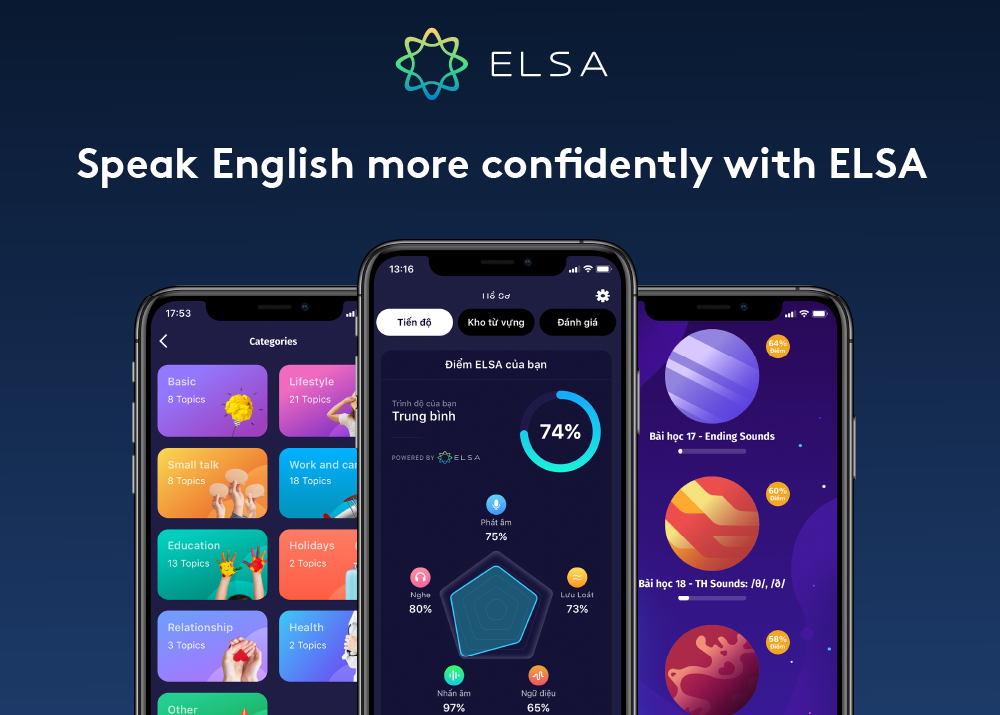 ELSA Speak – Ứng dụng luyện phát âm thông minh