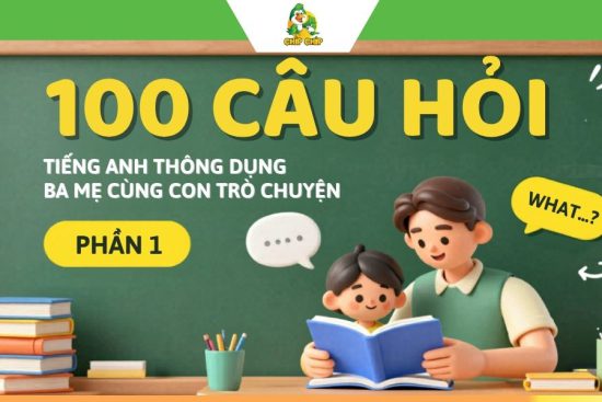 hỏi đáp tiếng Anh giao tiếp cho trẻ em