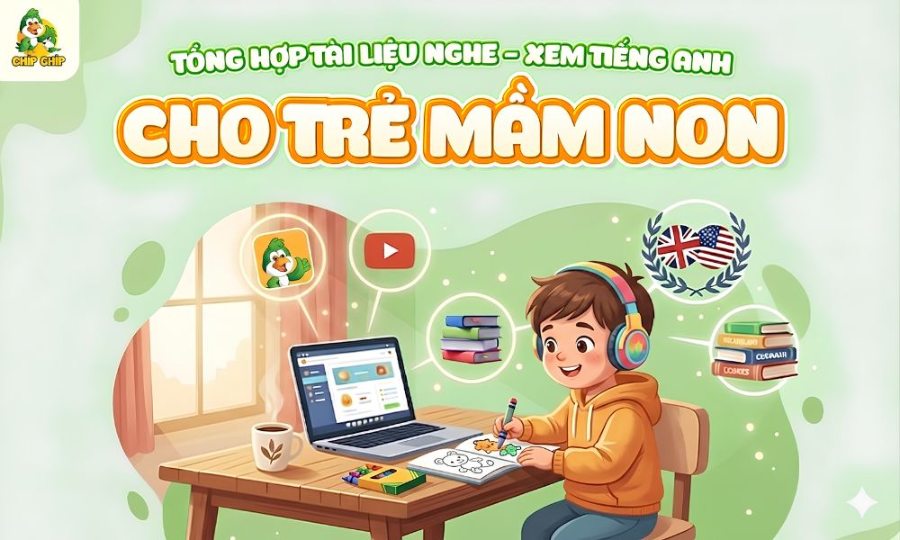 tổng hợp tài liệu nghe xem tiếng Anh cho trẻ mầm non