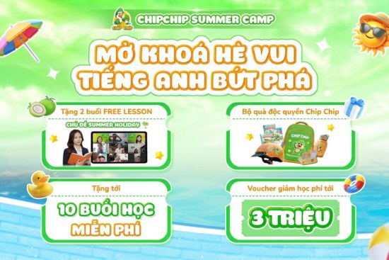 Ưu đãi Chip Chip Summer Camp 2026
