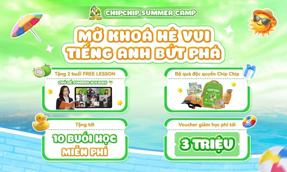 Ưu đãi Chip Chip Summer Camp 2026