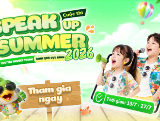 cuộc thi thuyết trình tiếng Anh speak up summer 2026