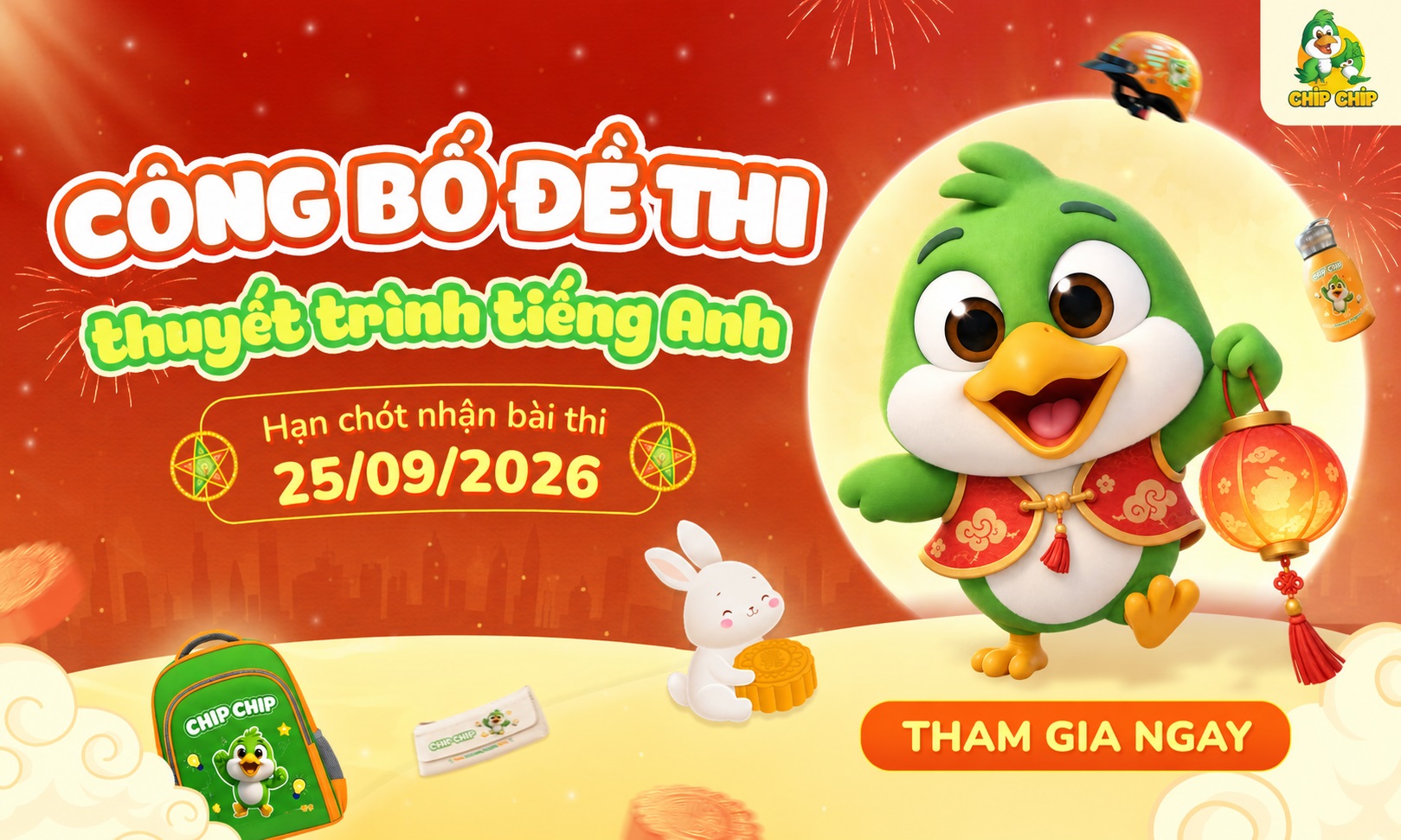 cuộc thi thuyết trinh tiếng Anh về Tủng Thu