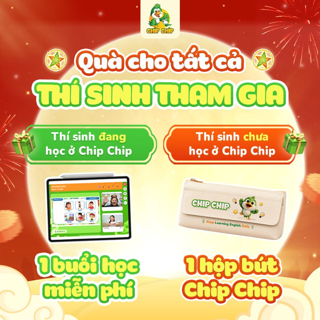 cuộc thi thuyết trình tiếng Anh cho bé