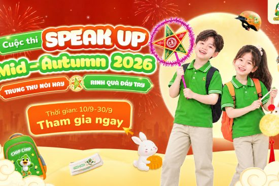 cuộc thi thuyết trình tiếng Anh trung thu cho bé