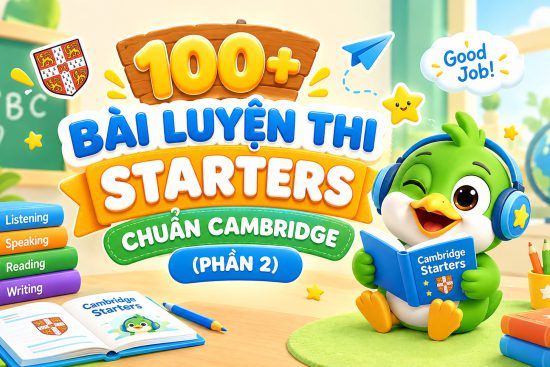 đề luyện thi starters chuyên sâu