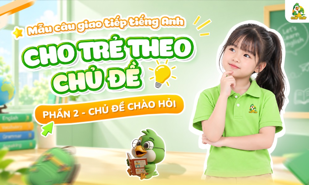 giao tiếng tiếng Anh cho bé